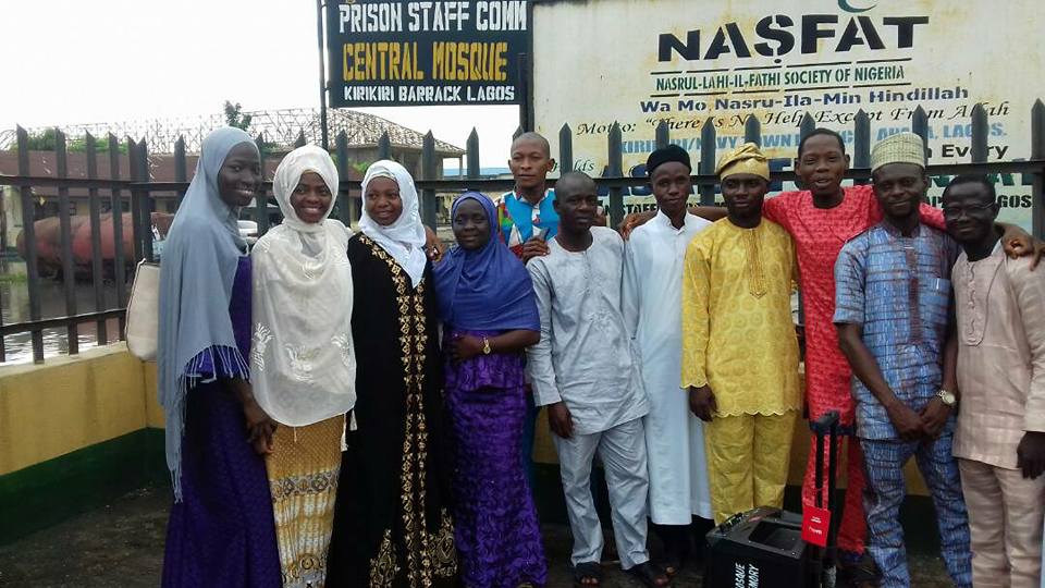 NASFAT YOUTH WING TAKES A BOLD STEP IN DAWAH – Visits Kirikiri Security Prison; Donates Public Address System, Quran among others
